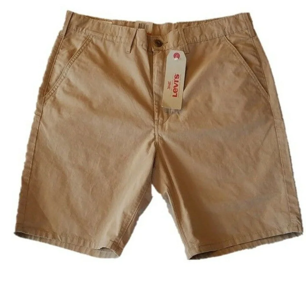 Levi's Shorts Khaki 32 or 38 Chinos New